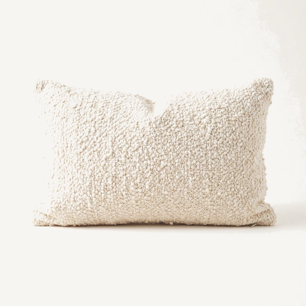 Bouclé Lumbar Cushion