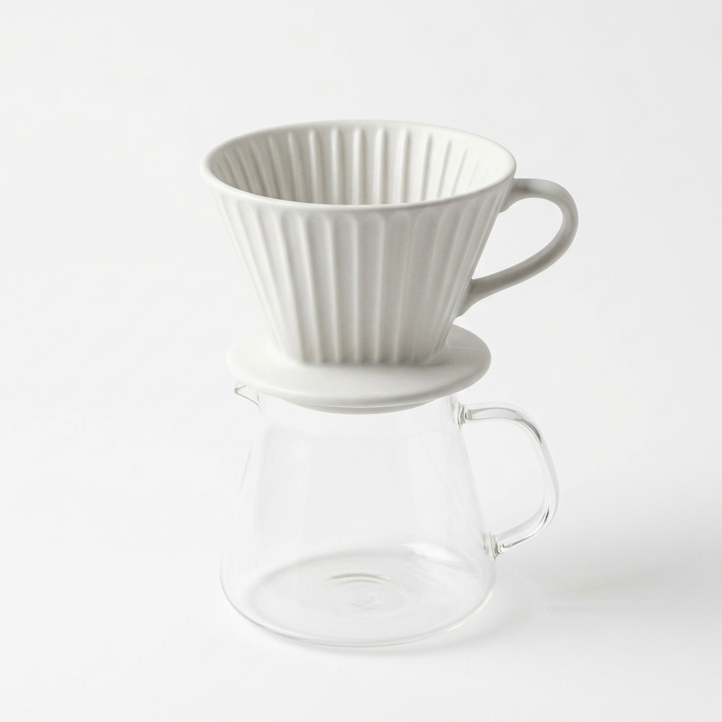 Ceramic Pour-Over Dripper + Carafe