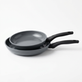 Ceramic Nonstick Fry Pan Set — 8 + 10 in