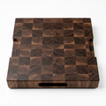 End-Grain Cutting Board — Walnut