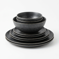 Stoneware Dinner Set — 12 Pieces