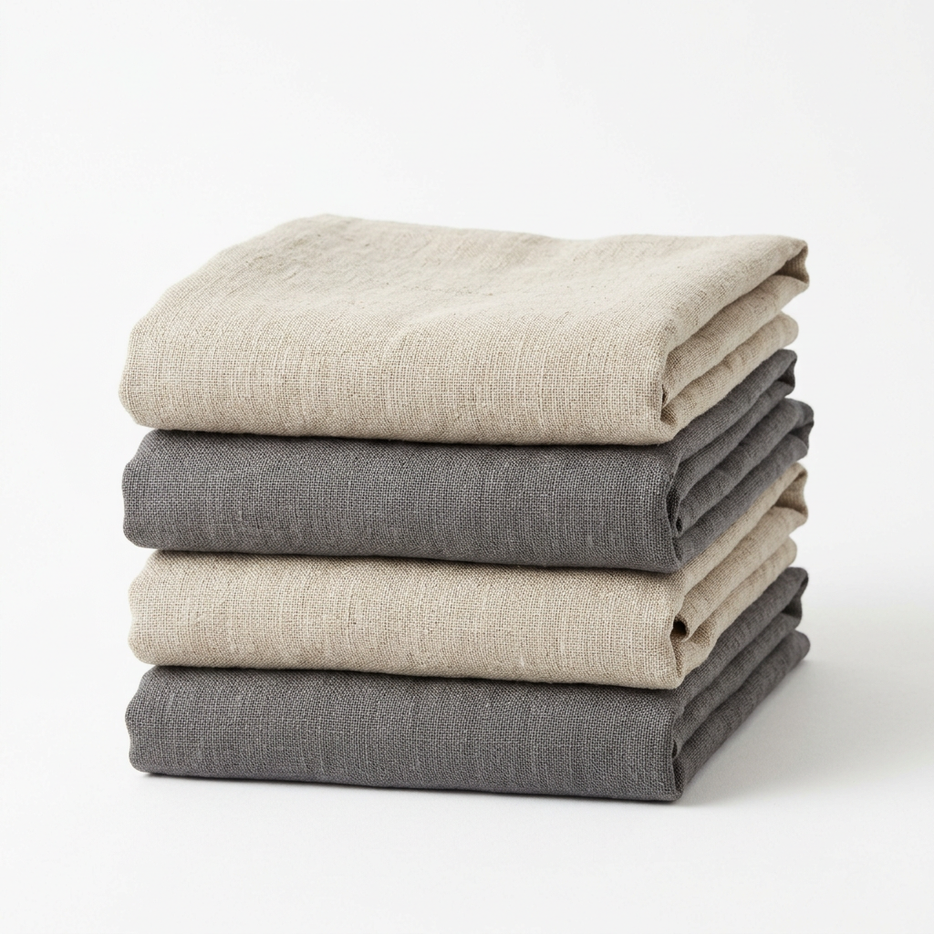 Linen Tea Towels — Set of 4