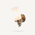 Ribbed Glass Wall Sconce